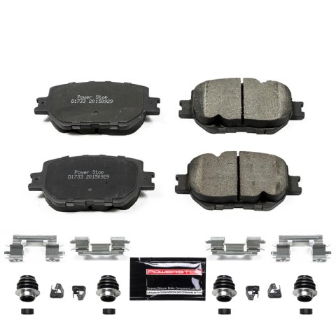 Power Stop 14-15 Lexus IS250 Front Z23 Evolution Sport Brake Pads w/Hardware thumbnail 1