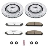 Power Stop 13-14 Chrysler 200 Front Z26 Street Warrior Brake Kit thumbnail 1