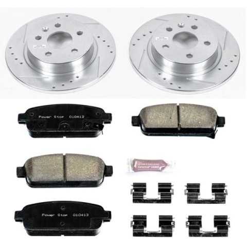 Power Stop 13-18 Buick Encore Rear Z23 Evolution Sport Brake Kit thumbnail 1