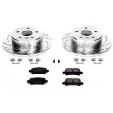Power Stop 00-04 Toyota Avalon Rear Z23 Evolution Sport Brake Kit thumbnail 1
