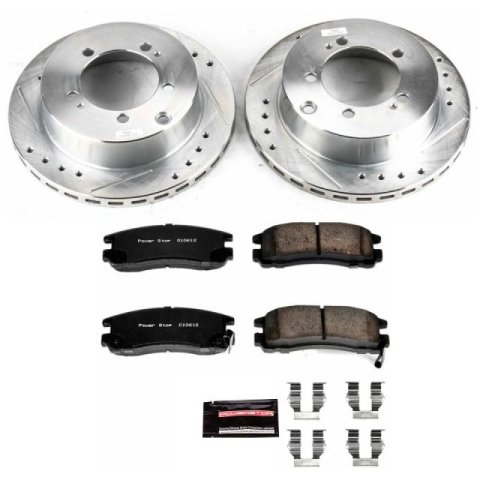 Power Stop 91-96 Dodge Stealth Rear Z23 Evolution Sport Brake Kit thumbnail 2