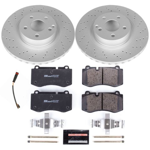 Power Stop 07-08 Mercedes-Benz CL550 Front Euro-Stop Brake Kit thumbnail 1