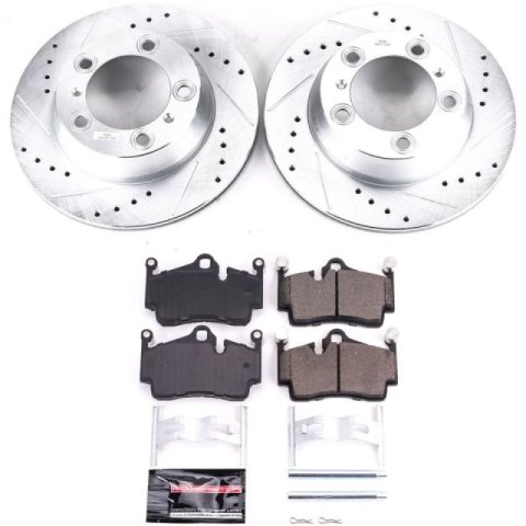 Power Stop 17-18 Porsche 718 Boxster Rear Z23 Evolution Sport Brake Kit thumbnail 4