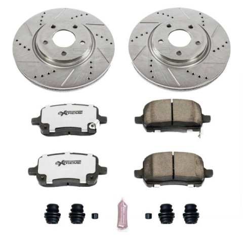 Power Stop 05-06 Chevrolet Cobalt Front Z26 Street Warrior Brake Kit thumbnail 1