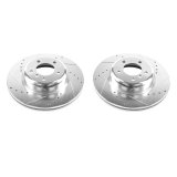 Power Stop 08-13 BMW 135i Front Evolution Drilled & Slotted Rotors - Pair thumbnail 3