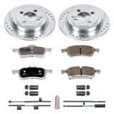 Power Stop 07-08 Mini Cooper Rear Z26 Street Warrior Brake Kit thumbnail 1