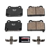 Power Stop 08-15 Mitsubishi Lancer Rear Z23 Evolution Sport Brake Pads w/Hardware thumbnail 3