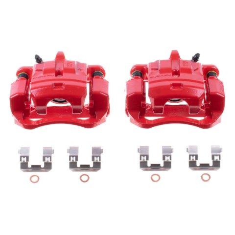 Power Stop 13-16 Scion FR-S Rear Red Calipers w/Brackets - Pair thumbnail 2