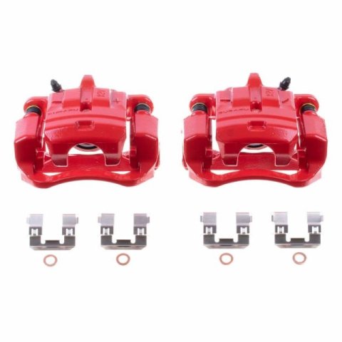Power Stop 13-16 Scion FR-S Rear Red Calipers w/Brackets - Pair thumbnail 3