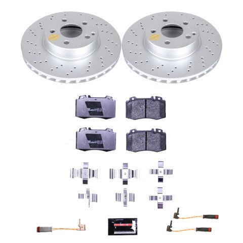 Power Stop 04-06 Mercedes-Benz E500 Front Euro-Stop Brake Kit thumbnail 1