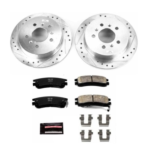 Power Stop 08-09 Buick Allure Rear Z23 Evolution Sport Brake Kit thumbnail 1