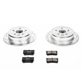 Power Stop 06-13 Lexus IS250 Rear Z23 Evolution Sport Brake Kit thumbnail 1