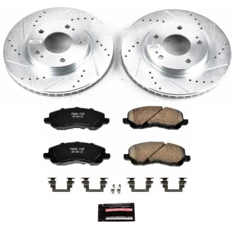 Power Stop 01-05 Chrysler Sebring Front Z23 Evolution Sport Brake Kit thumbnail 1