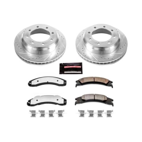 Power Stop 08-14 Ford E-150 Rear Z36 Truck & Tow Brake Kit thumbnail 1