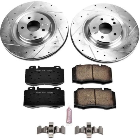Power Stop 03-06 Mercedes-Benz CLK500 Front Z23 Evolution Sport Brake Kit thumbnail 4