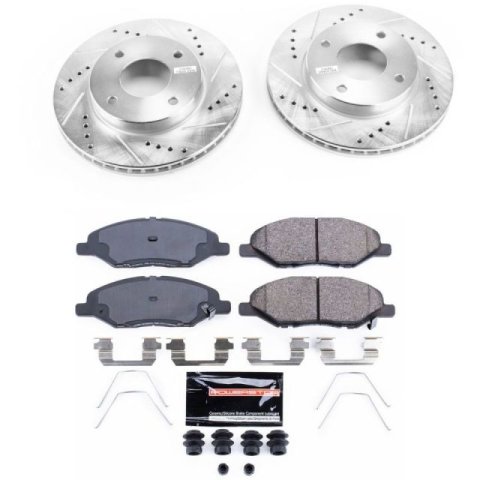 Power Stop 09-11 Nissan Versa Front Z23 Evolution Sport Brake Kit thumbnail 1