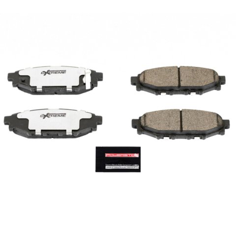 Power Stop 13-16 Subaru BRZ Rear Z26 Extreme Street Brake Pads w/Hardware thumbnail 1