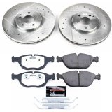 Power Stop 04-05 Mercedes-Benz E500 Front Z26 Street Warrior Brake Kit thumbnail 1