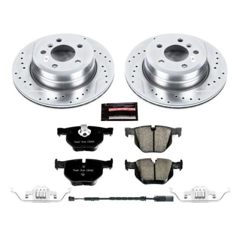 Power Stop 16-18 BMW X5 Rear Z23 Evolution Sport Brake Kit thumbnail 1