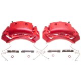 Power Stop 04-06 Ford E-150 Front Red Calipers w/Brackets - Pair thumbnail 1