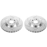 Power Stop 04-07 Volvo S60 Front Evolution Drilled & Slotted Rotors - Pair thumbnail 2