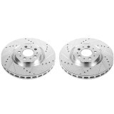 Power Stop 04-07 Volvo S60 Front Evolution Drilled & Slotted Rotors - Pair thumbnail 3