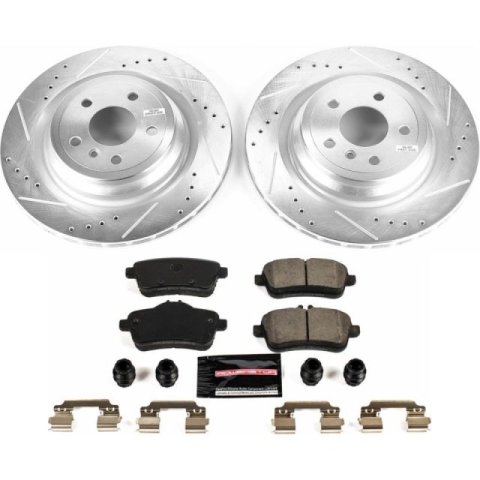 Power Stop 2016 Mercedes-Benz GLE300d Rear Z23 Evolution Sport Brake Kit thumbnail 1
