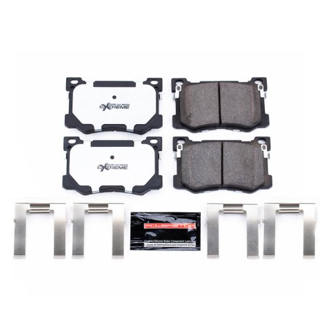 Power Stop 17-19 Genesis G80 Front Z26 Extreme Street Brake Pads w/Hardware thumbnail 2
