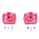 Power Stop 01-05 Mazda Miata Front Red Calipers w/Brackets - Pair thumbnail 2