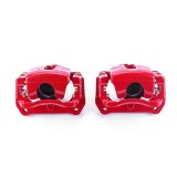 Power Stop 01-05 Mazda Miata Front Red Calipers w/Brackets - Pair thumbnail 3