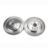 Power Stop 08-14 Cadillac CTS Rear Evolution Drilled & Slotted Rotors - Pair thumbnail 1