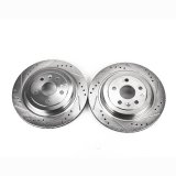 Power Stop 08-14 Cadillac CTS Rear Evolution Drilled & Slotted Rotors - Pair thumbnail 3