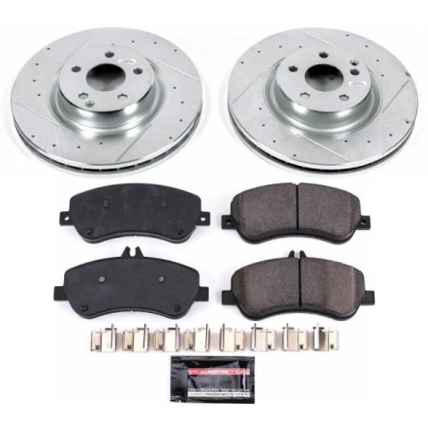 Power Stop 13-15 Mercedes-Benz GLK250 Front Z23 Evolution Sport Brake Kit thumbnail 1