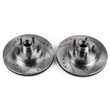 Power Stop 95-01 Ford Explorer Front Evolution Drilled & Slotted Rotors - Pair thumbnail 2