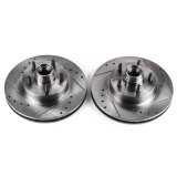 Power Stop 95-01 Ford Explorer Front Evolution Drilled & Slotted Rotors - Pair thumbnail 3
