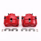 Power Stop 01-10 Chrysler PT Cruiser Front Red Calipers w/Brackets - Pair thumbnail 1