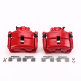Power Stop 01-10 Chrysler PT Cruiser Front Red Calipers w/Brackets - Pair thumbnail 2