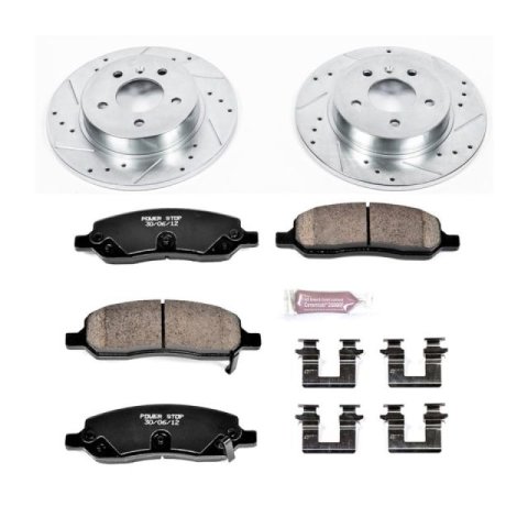 Power Stop 06-11 Buick Lucerne Rear Z23 Evolution Sport Brake Kit thumbnail 2