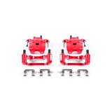Power Stop 02-04 Infiniti I35 Front Red Calipers w/Brackets - Pair thumbnail 2
