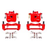 Power Stop 02-04 Infiniti I35 Front Red Calipers w/Brackets - Pair thumbnail 3