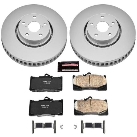 Power Stop 07-11 Lexus GS350 Front Z17 Evolution Geomet Coated Brake Kit thumbnail 1
