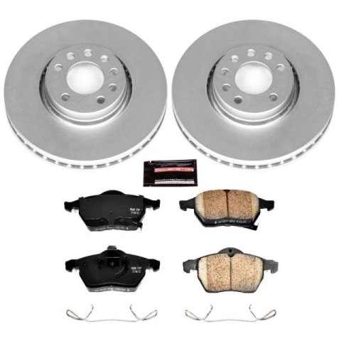 Power Stop 99-02 Saab 9-3 Front Z23 Evolution Sport Coated Brake Kit thumbnail 1