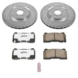 Power Stop 04-07 Cadillac CTS Front Z26 Street Warrior Brake Kit thumbnail 1