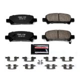 Power Stop 03-06 Subaru Baja Rear Z23 Evolution Sport Brake Pads w/Hardware thumbnail 1