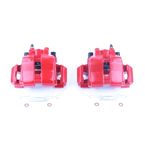 Power Stop 07-12 Ford Escape Front Red Calipers w/Brackets - Pair thumbnail 1