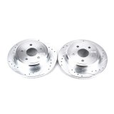 Power Stop 06-10 Jeep Commander Rear Evolution Drilled & Slotted Rotors - Pair thumbnail 3