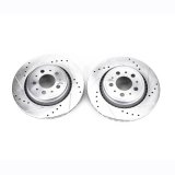 Power Stop 03-14 Volvo XC90 Rear Evolution Drilled & Slotted Rotors - Pair thumbnail 2