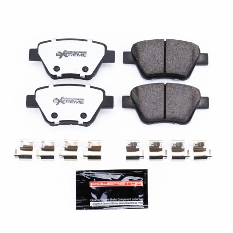 Power Stop 10-13 Audi A3 Rear Z26 Extreme Street Brake Pads w/Hardware thumbnail 1