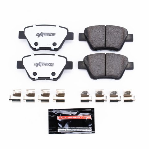 Power Stop 10-13 Audi A3 Rear Z26 Extreme Street Brake Pads w/Hardware thumbnail 2