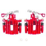 Power Stop 98-01 Audi A4 Rear Red Calipers w/Brackets - Pair thumbnail 8